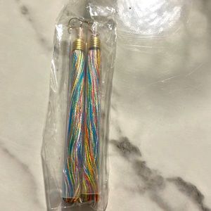 Multi-Colored Tassel Earrings
